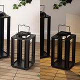 Latch Modern Industrial Integrated Indoor/Outdoor LED Solar Powered Lanterns