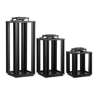 Latch Modern Industrial Integrated Indoor/Outdoor LED Solar Powered Lanterns