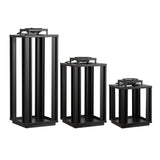 Latch Modern Industrial Integrated Indoor/Outdoor LED Solar Powered Lanterns