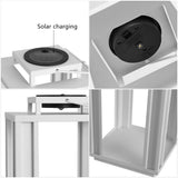 Latch Modern Industrial Integrated Indoor/Outdoor LED Solar Powered Lanterns