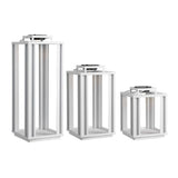 Latch Modern Industrial Integrated Indoor/Outdoor LED Solar Powered Lanterns