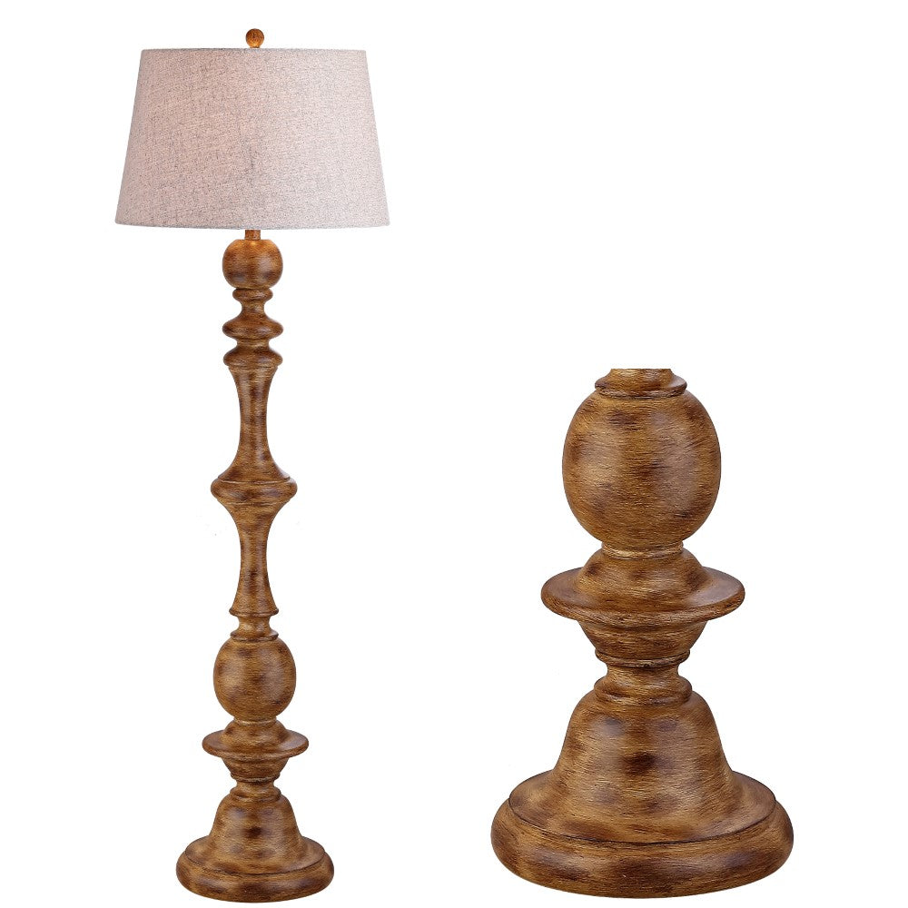 Nicolas 67" Resin LED Floor Lamp