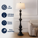Nicolas 67" Resin LED Floor Lamp