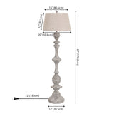 Nicolas 67" Resin LED Floor Lamp