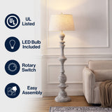 Nicolas 67" Resin LED Floor Lamp