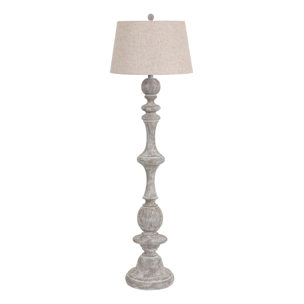 Nicolas 67" Resin LED Floor Lamp