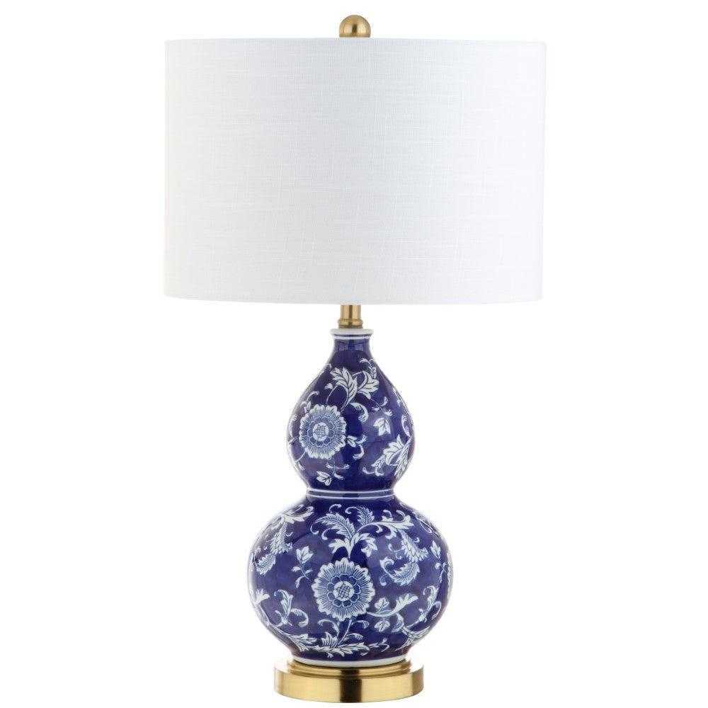 Angie 27" Ceramic Chinoiserie LED Table Lamp