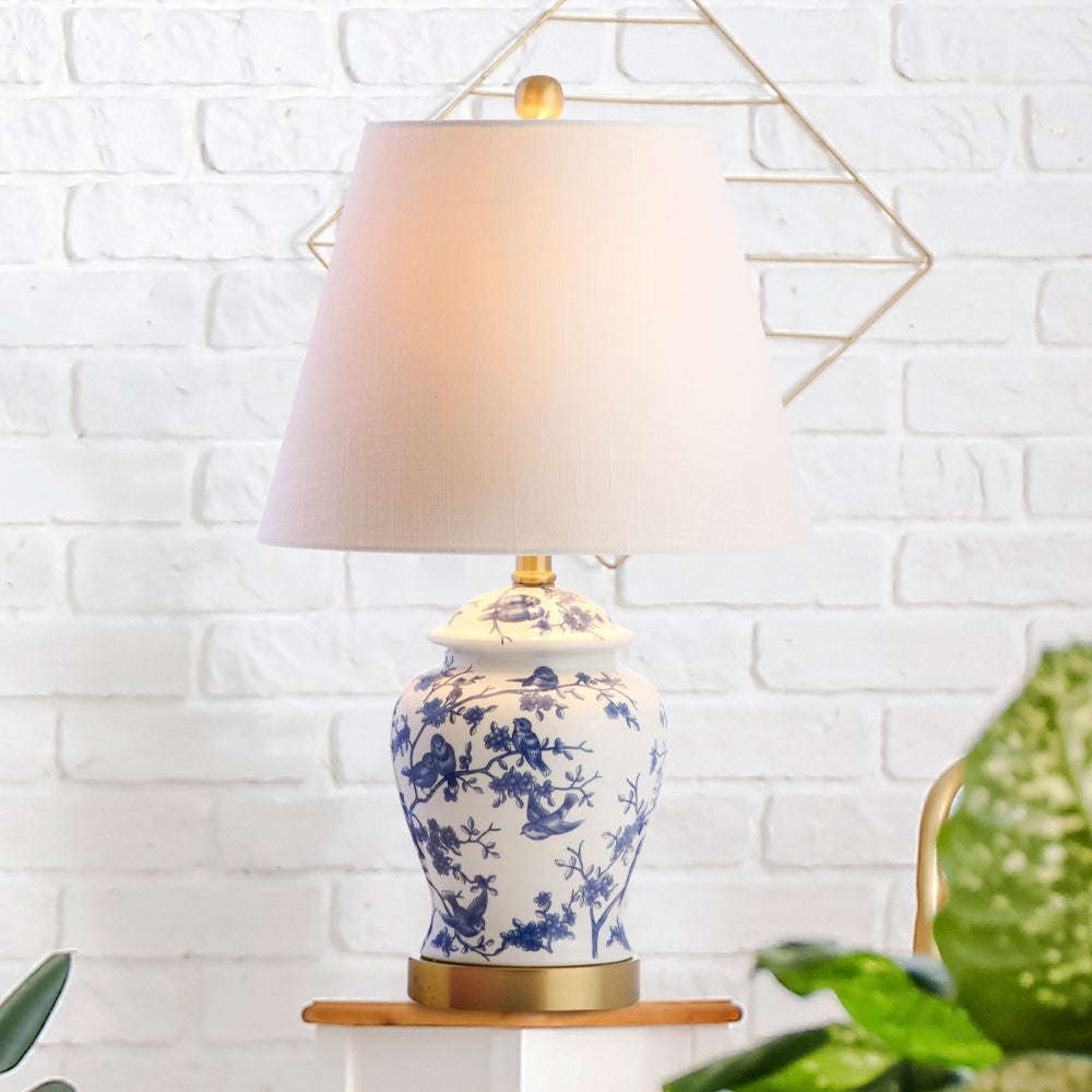 Danny 22" Chinoiserie LED Table Lamp