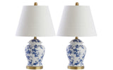 Danny 22" Chinoiserie LED Table Lamp