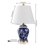 Danny 22" Chinoiserie LED Table Lamp