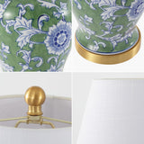Danny 22" Chinoiserie LED Table Lamp