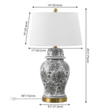 Fabian 29.5" Ceramic LED Table Lamp