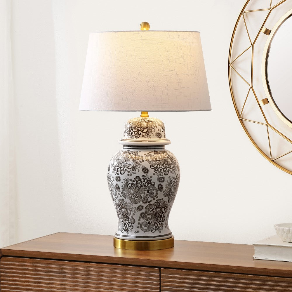 Fabian 29.5" Ceramic LED Table Lamp