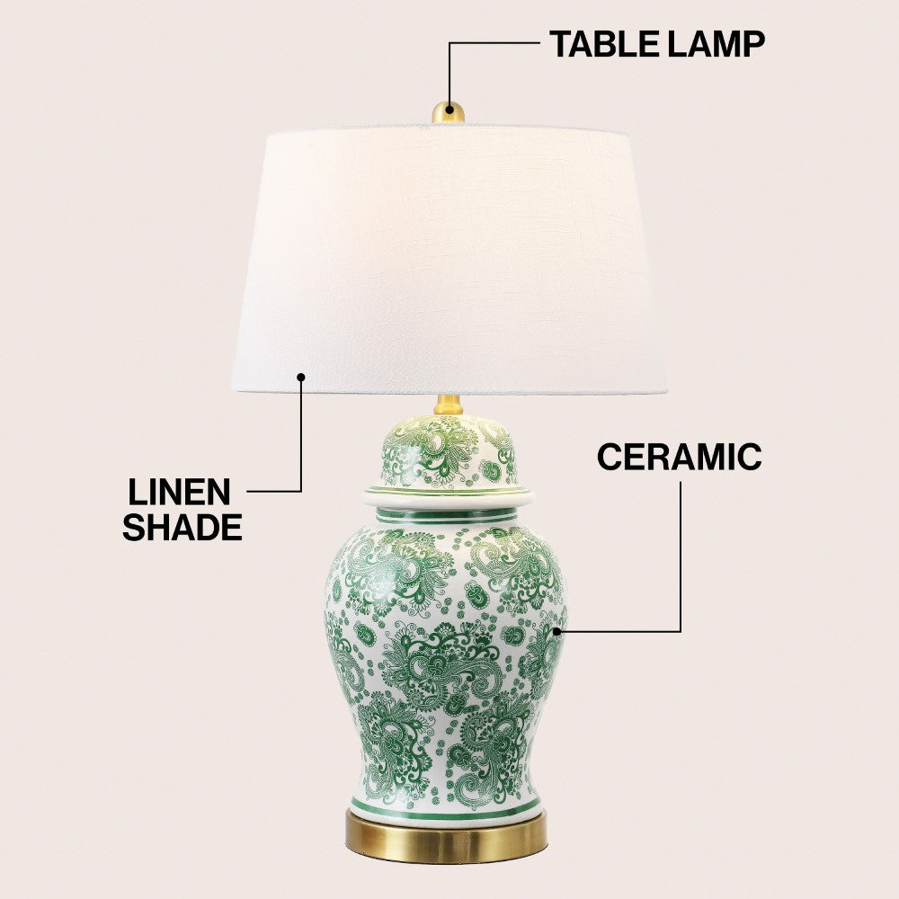 Fabian 29.5" Ceramic LED Table Lamp
