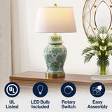 Fabian 29.5" Ceramic LED Table Lamp
