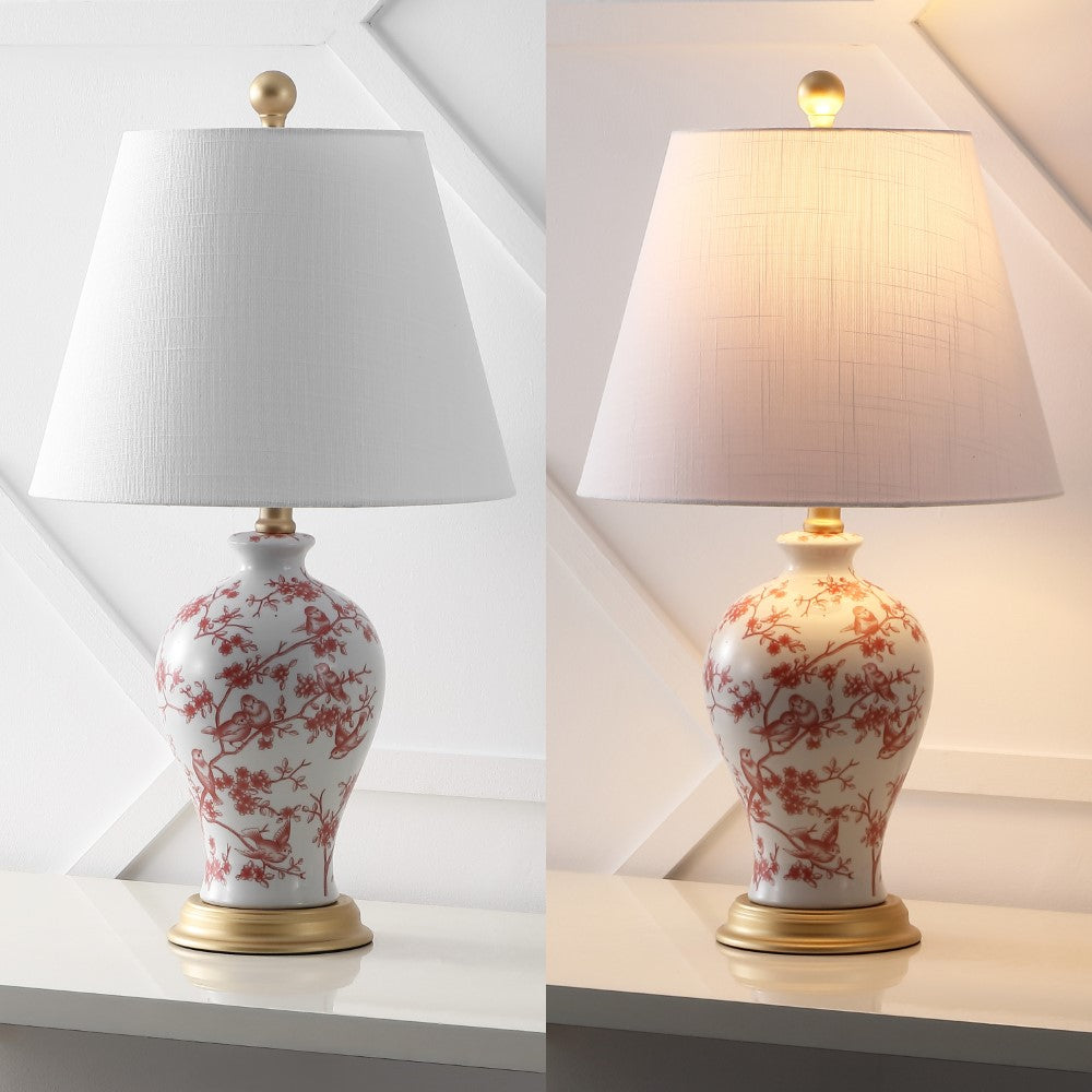 Mina 24" Floral LED Table Lamp