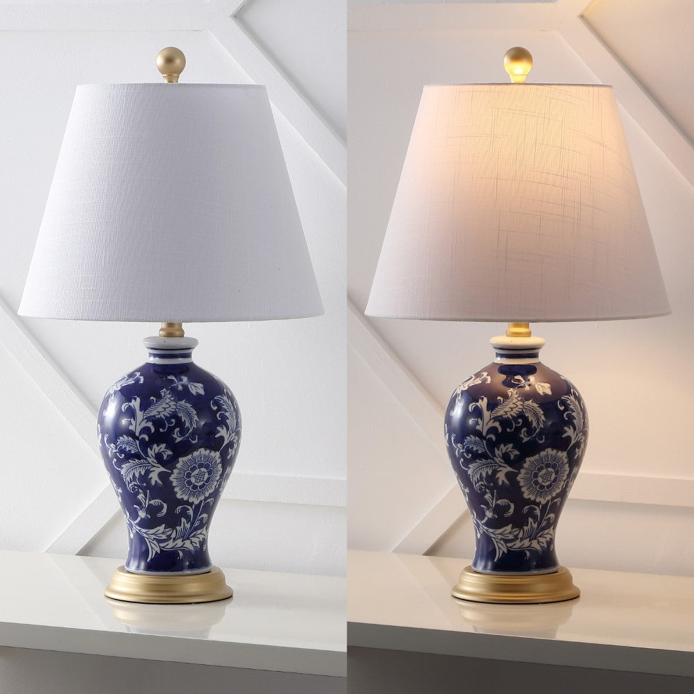 Mina 24" Floral LED Table Lamp