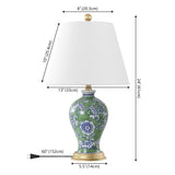 Mina 24" Floral LED Table Lamp