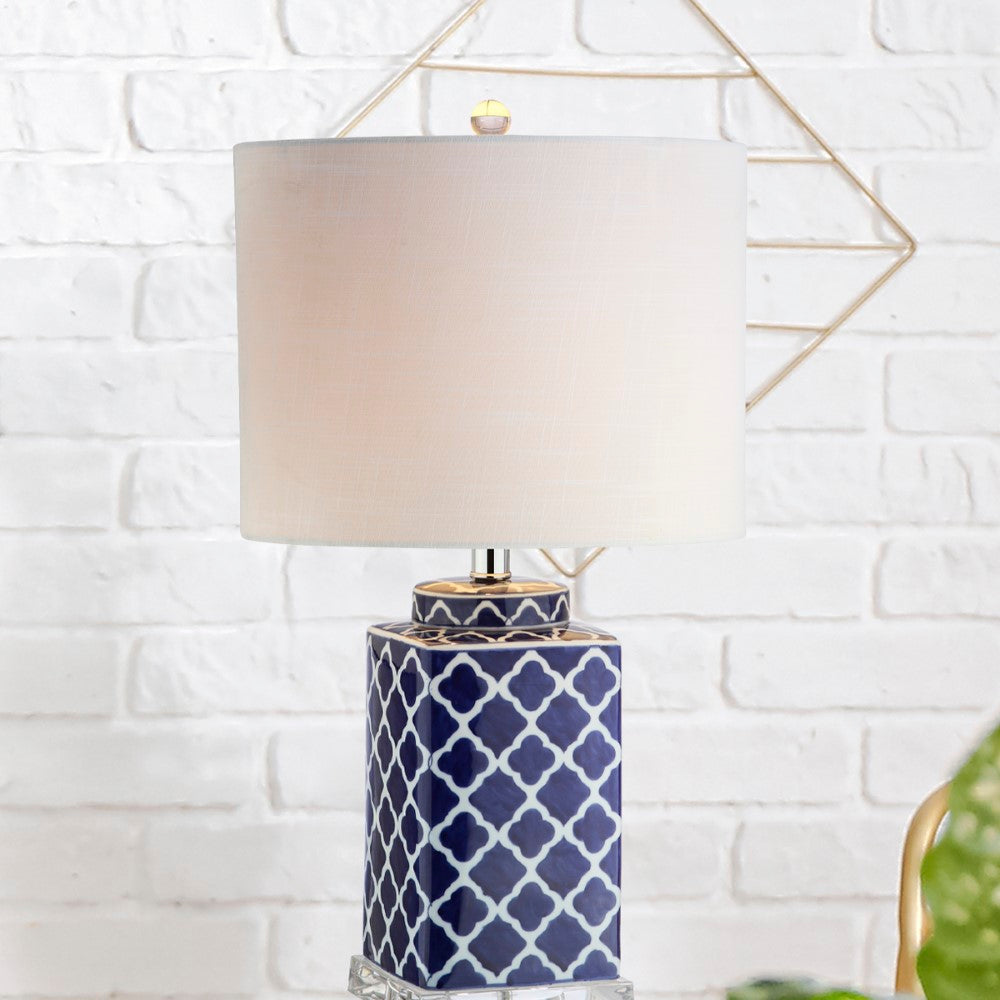 Anna 23" Chinoiserie LED Table Lamp