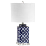 Anna 23" Chinoiserie LED Table Lamp