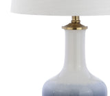 Joe 25" Ceramic/Brass LED Table Lamp