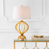 Kade 28.5" Metal Trellis LED Table Lamp