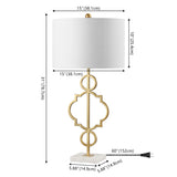 Billy 31" Metal LED Table Lamp