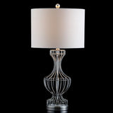 Milan 28" Metal Wire Frame LED Table Lamp