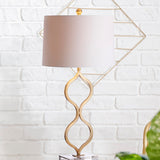 Larry 31.5" Metal/Crystal LED Table Lamp
