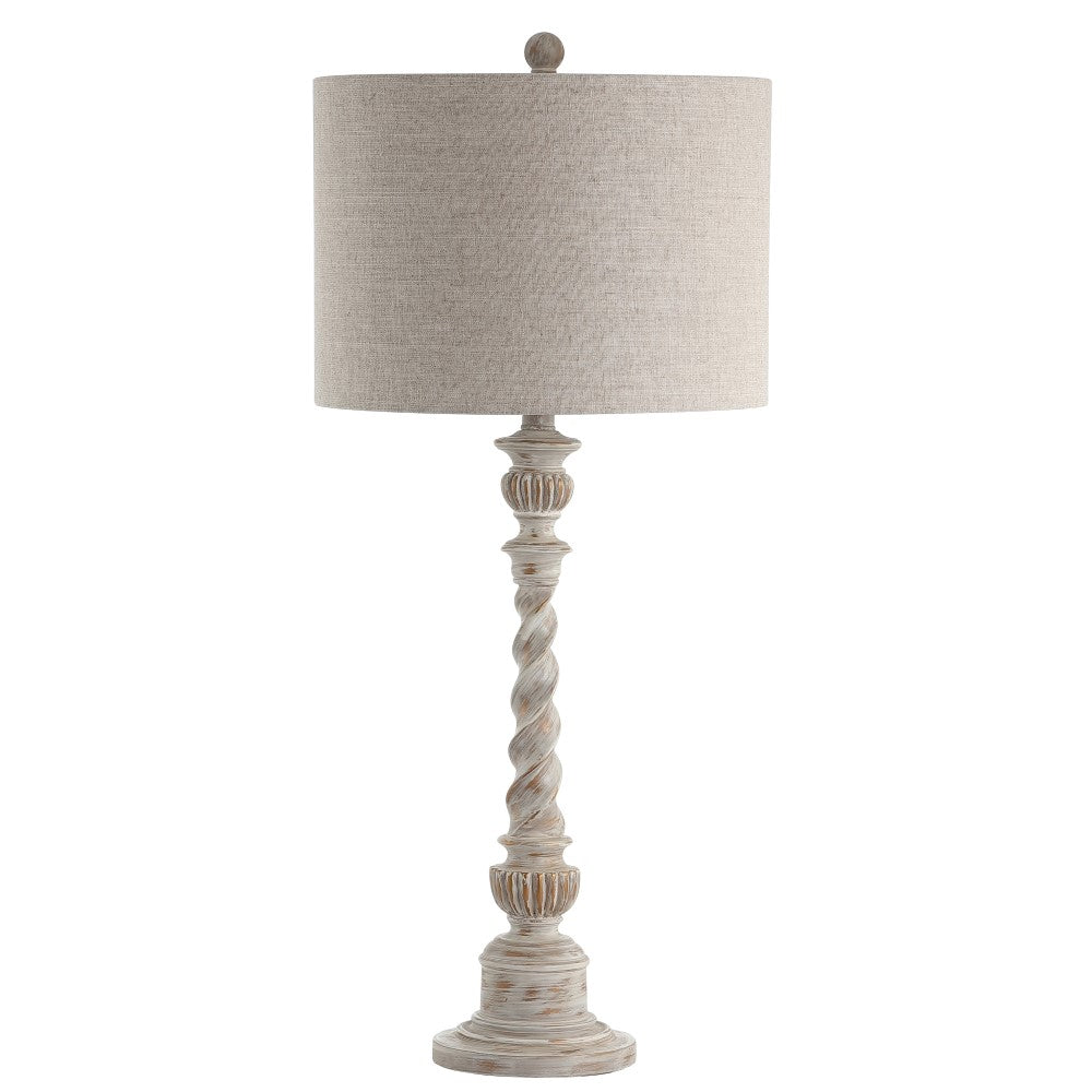 Franklin 33" Rustic Resin LED Table Lamp