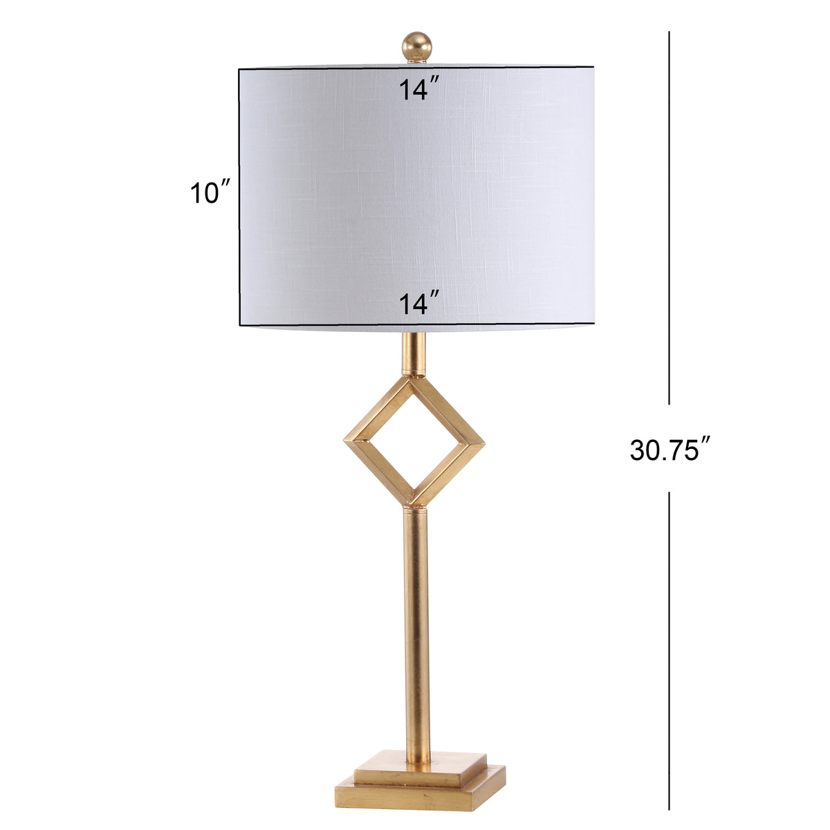 Paola 30.75" Metal/Resin LED Table Lamp