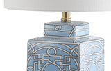 Koda 22" Ceramic/Metal Ginger Jar LED Table Lamp