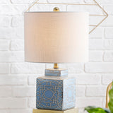 Koda 22" Ceramic/Metal Ginger Jar LED Table Lamp