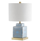 Koda 22" Ceramic/Metal Ginger Jar LED Table Lamp