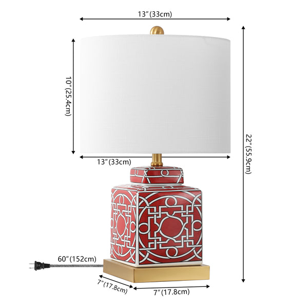 Dimension Image Red/White