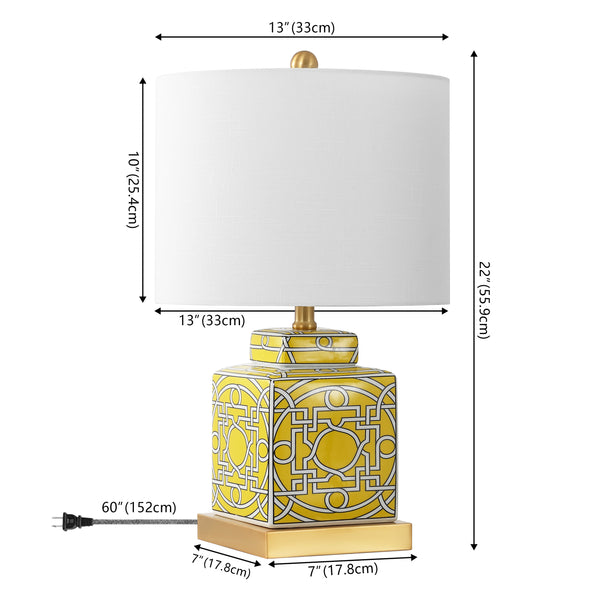Dimension Image Yellow/White