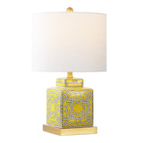 Koda 22" Ceramic/Metal Ginger Jar LED Table Lamp