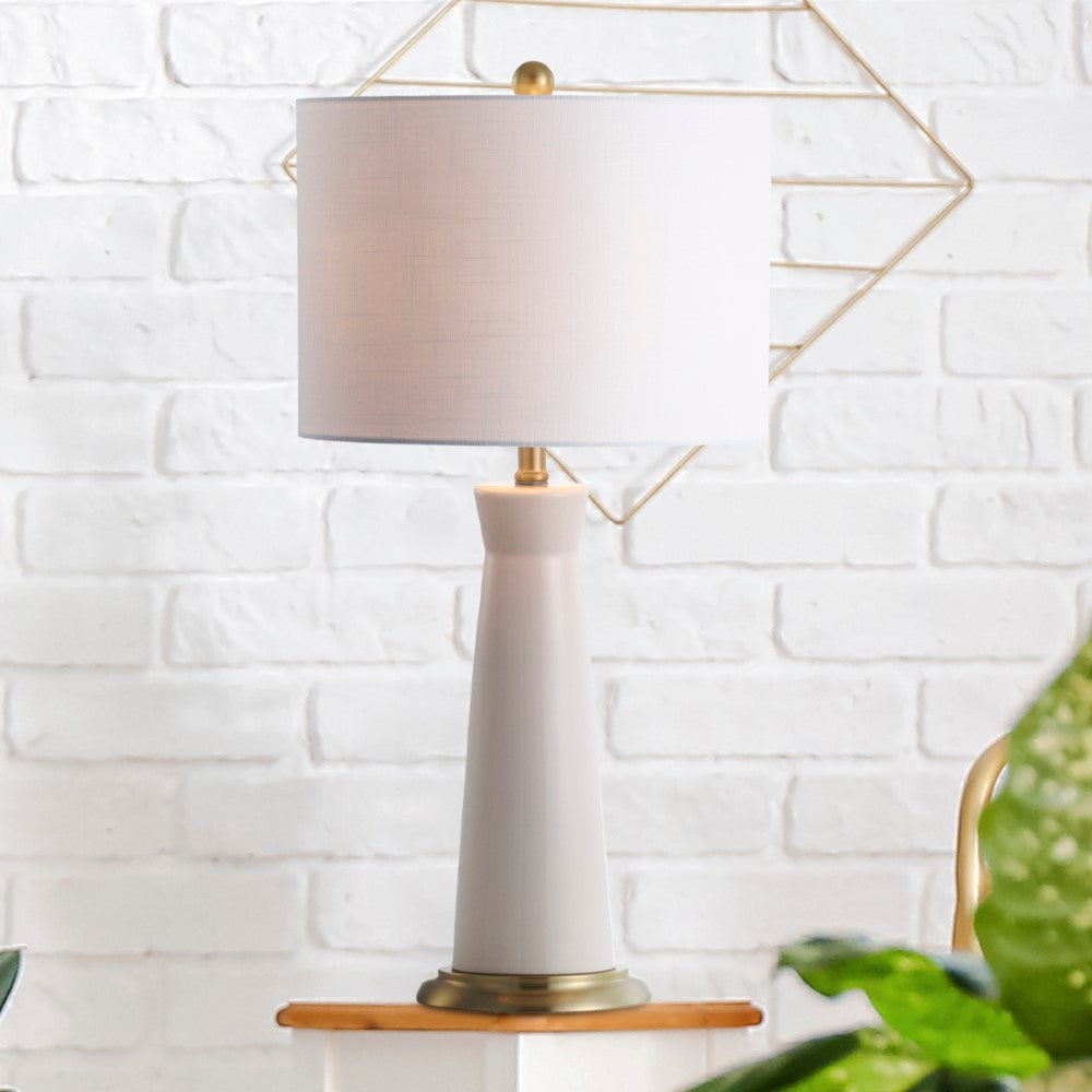 Coleman 29" Ceramic Column LED Table Lamp