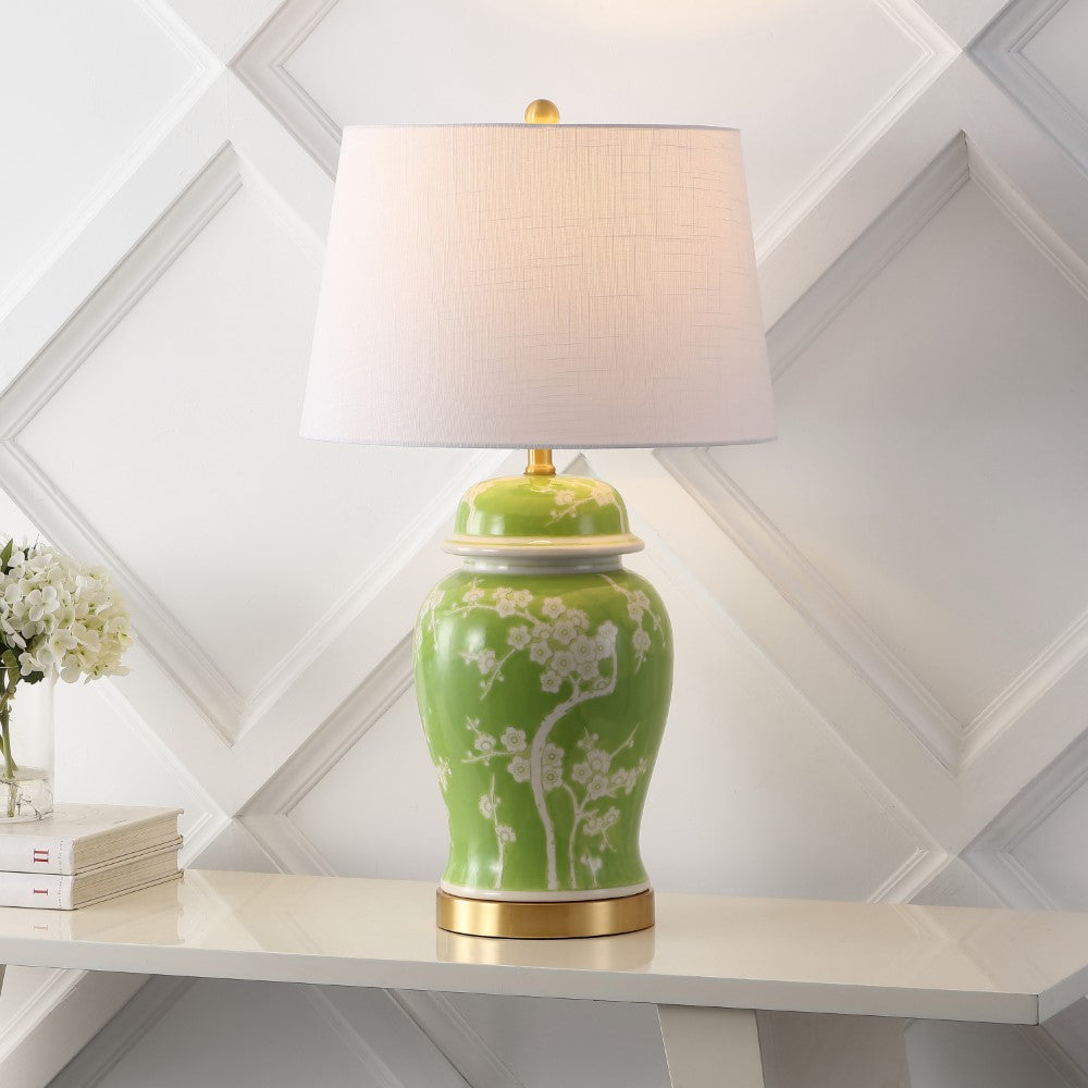 Edinburgh 29.5" Ginger Jar Ceramic/Metal LED Table Lamp