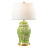 Edinburgh 29.5" Ginger Jar Ceramic/Metal LED Table Lamp