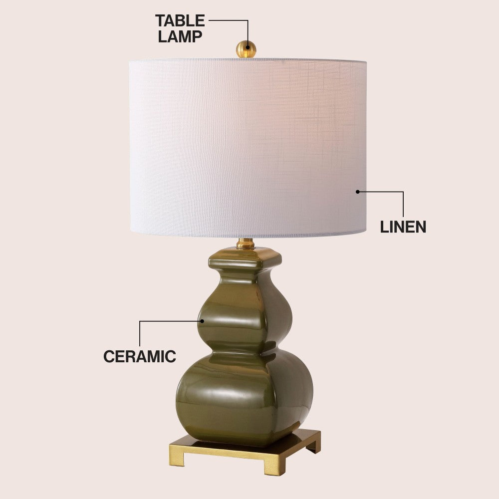 Grant 25.5" Ceramic LED Table Lamp