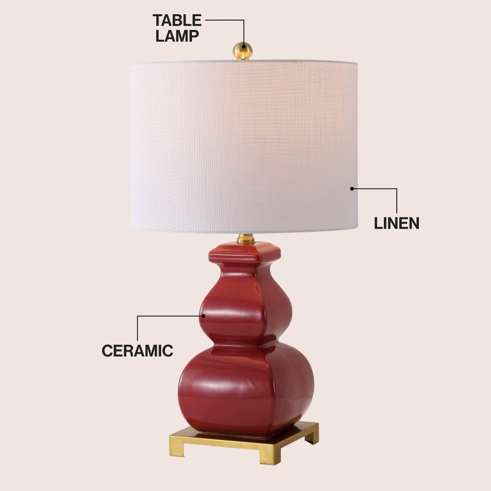 Grant 25.5" Ceramic LED Table Lamp