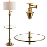 Iris 60" Metal/Glass LED Side and Floor Lamp