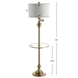 Iris 60" Metal/Glass LED Side and Floor Lamp