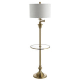 Iris 60" Metal/Glass LED Side and Floor Lamp