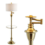 Iris 60" Metal/Glass LED Side and Floor Lamp