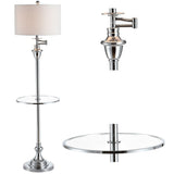 Iris 60" Metal/Glass LED Side and Floor Lamp