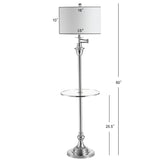 Iris 60" Metal/Glass LED Side and Floor Lamp