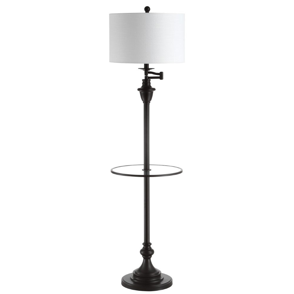 Iris 60" Metal/Glass LED Side and Floor Lamp