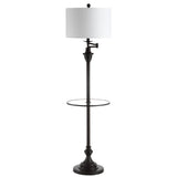 Iris 60" Metal/Glass LED Side and Floor Lamp